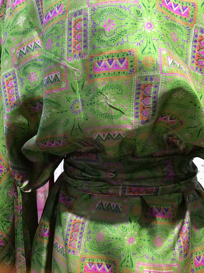 Garden of Angels Silk Kimono - Violet Elizabeth