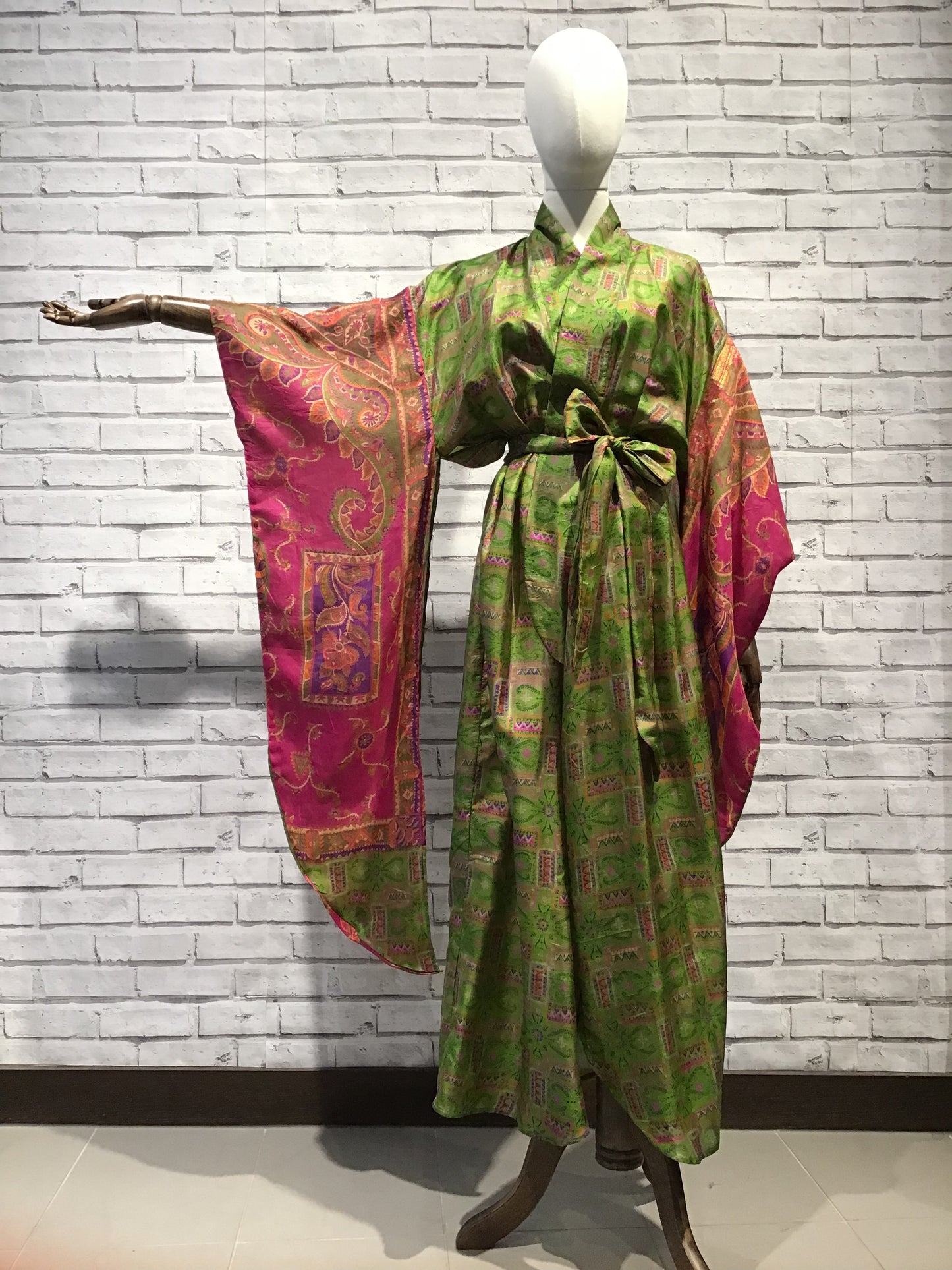 Garden of Angels Silk Kimono - Violet Elizabeth
