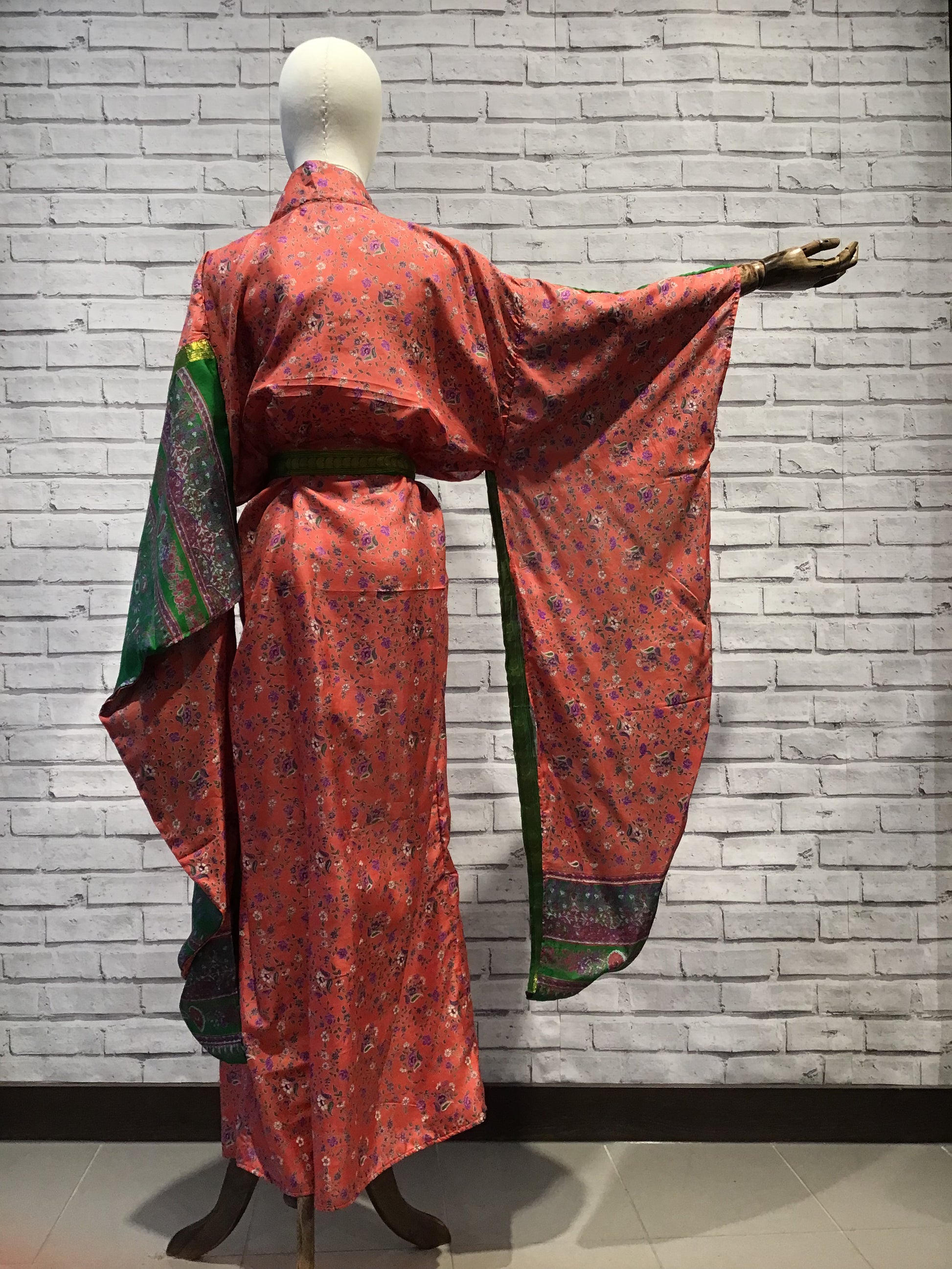 Divine Harappa Silk Kimono - Violet Elizabeth