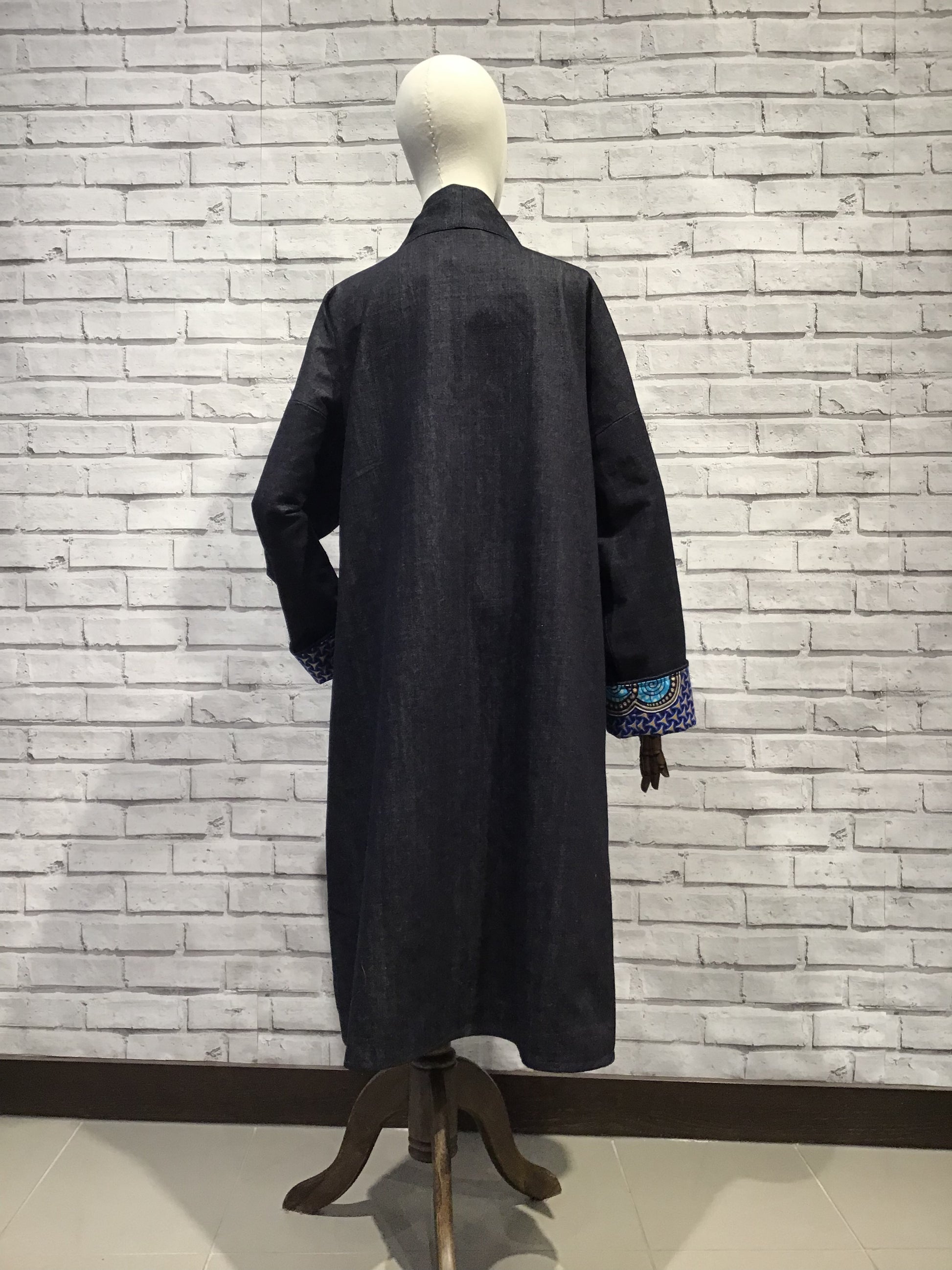 Burnished Wonder Denim Coat - Violet Elizabeth
