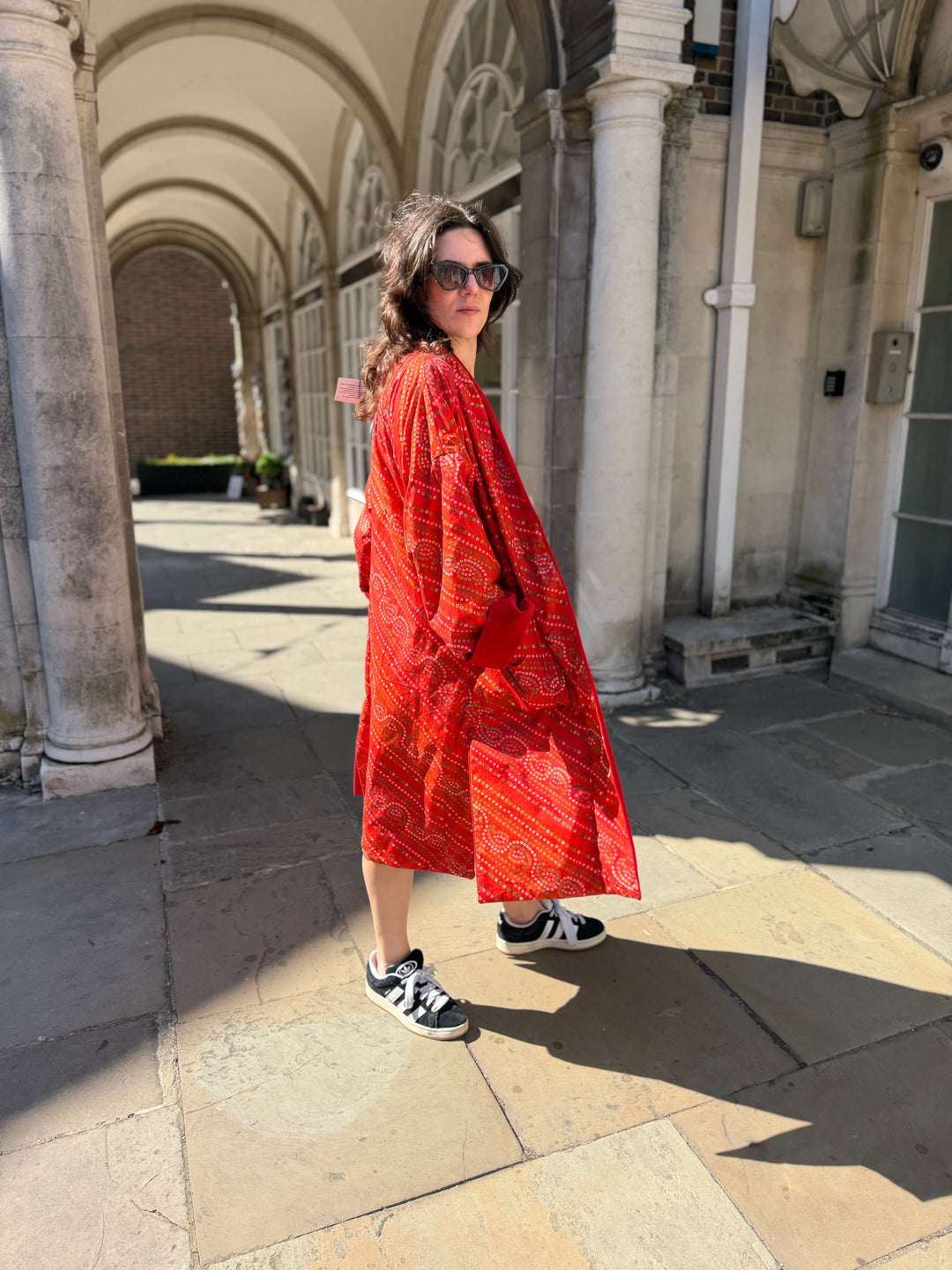 Crimson Magma Velvet Coat