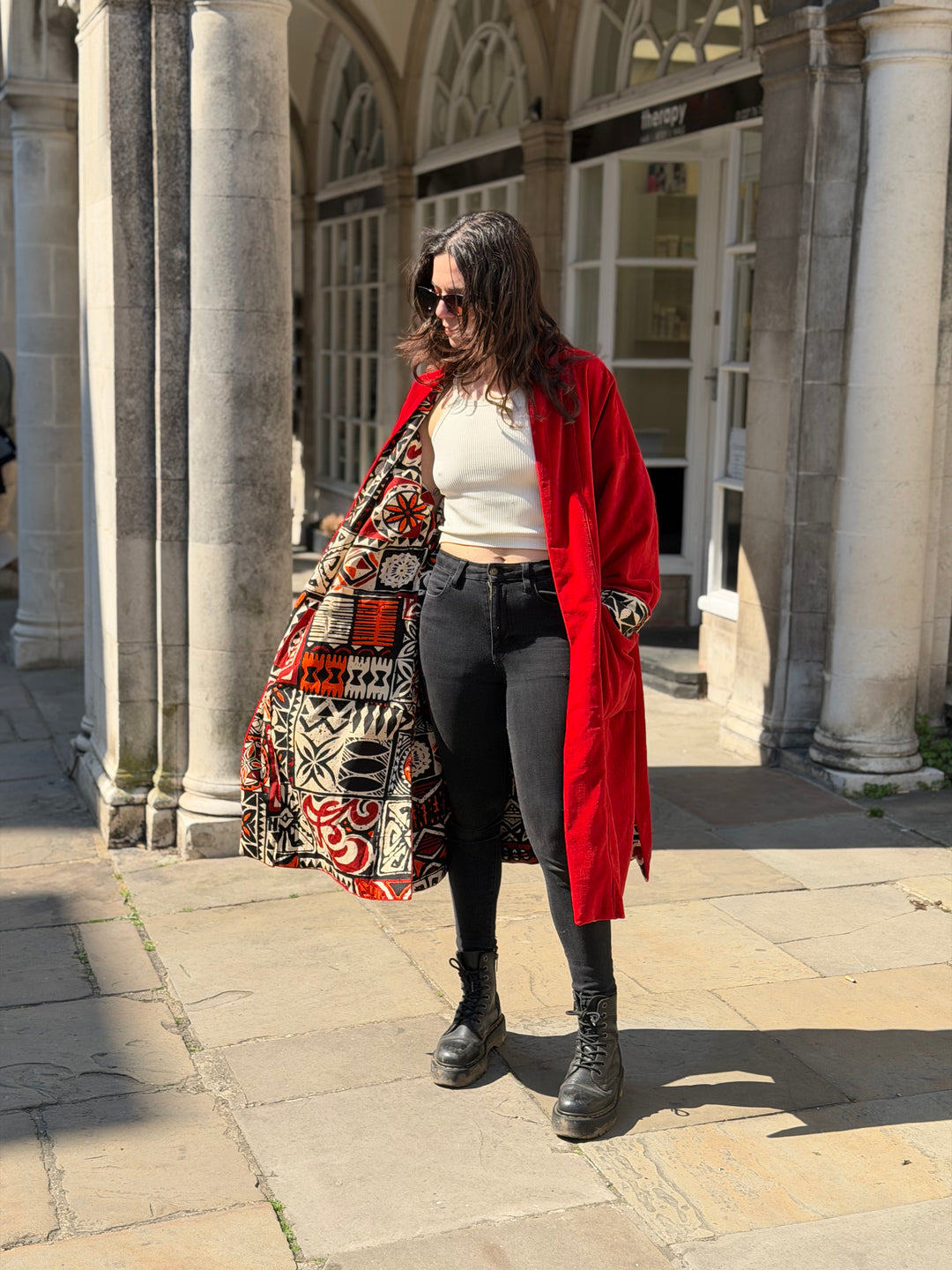 Big Jollof Velvet Coat: Reversible