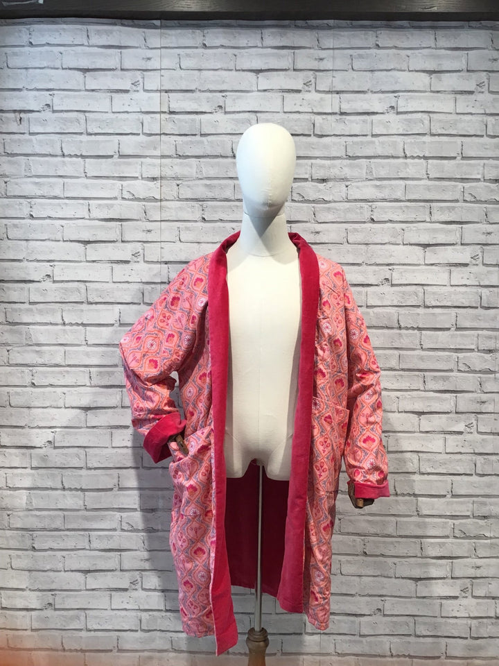 Anisoptera Pink Velvet Coat - Violet Elizabeth - Clothing