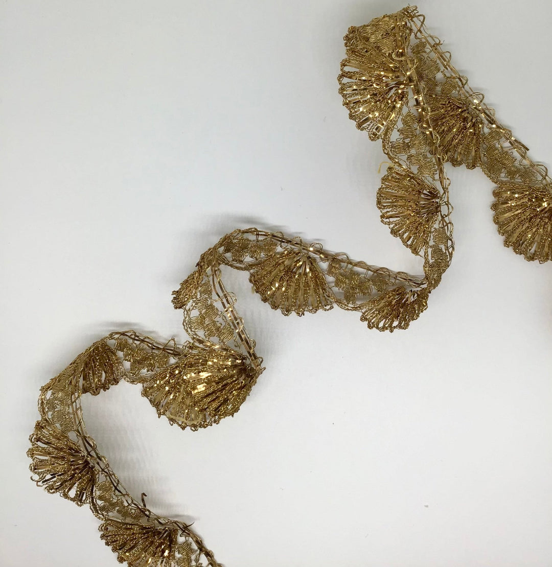 Antique metallic braid - Violet Elizabeth - Haberdashery