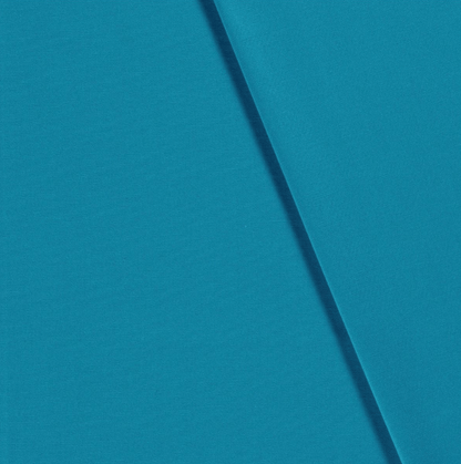 Aqua Classic Cotton Canvas Fabric - Violet Elizabeth - Haberdashery