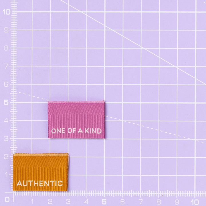 AUTHENTIC / ONE OF A KIND - Sewing Labels Tags - Violet Elizabeth - Haberdashery