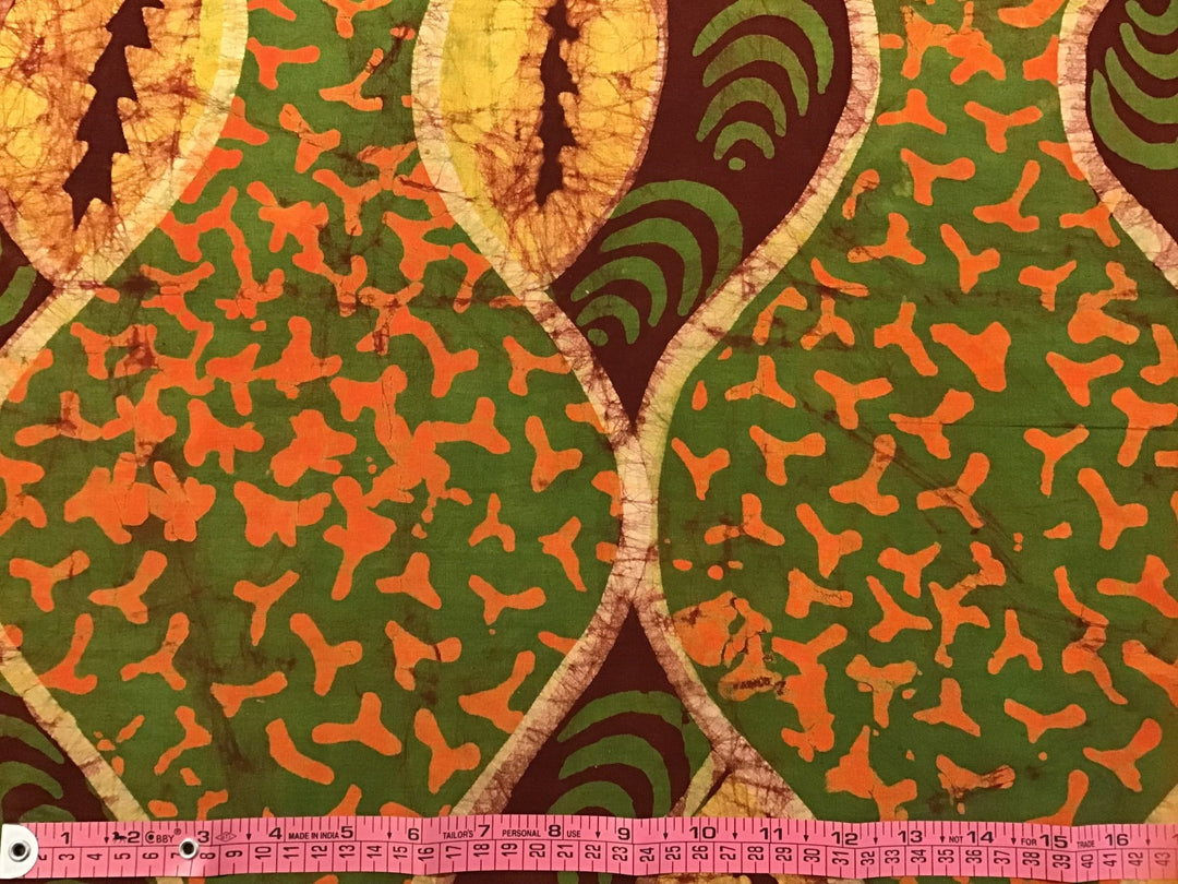 Autumn Siesta Batik Fabric - Violet Elizabeth - Haberdashery