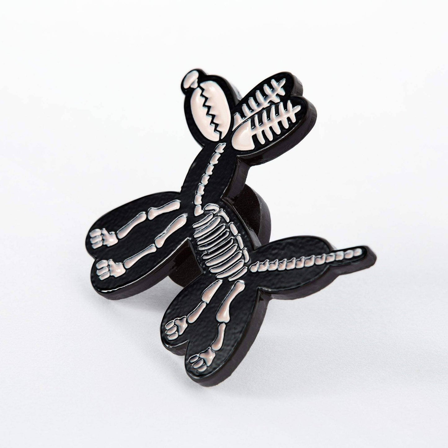 Balloon Animal Skeleton Enamel Pin - Violet Elizabeth - Jewellery