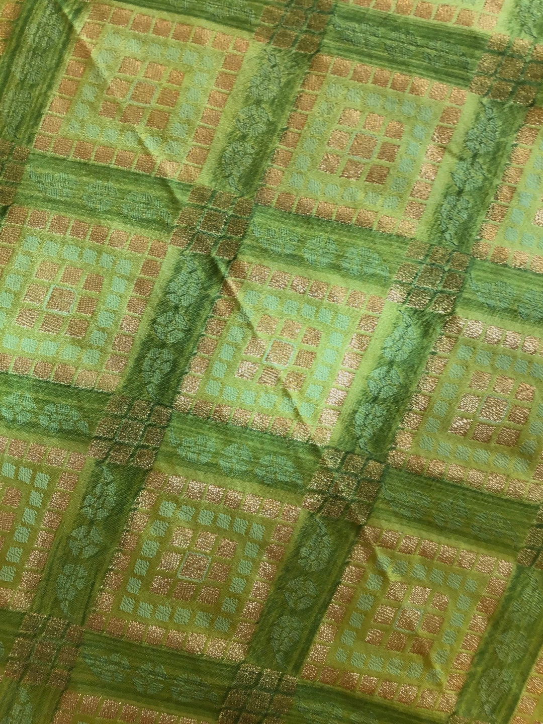 Banarasi hand woven silk fabric - Violet Elizabeth - Haberdashery