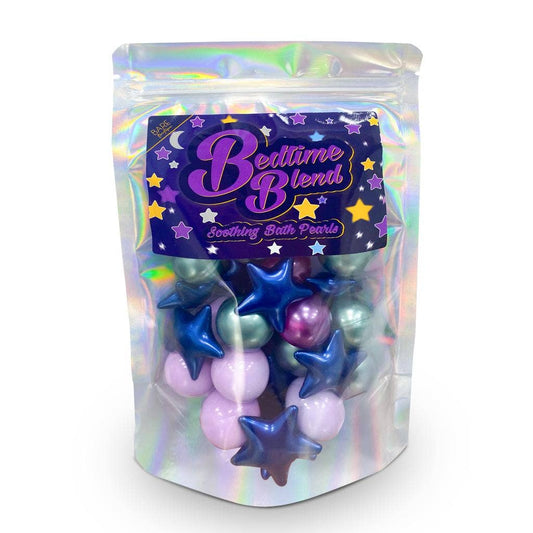 Bedtime Blend - 30 Bath Pearls. Lavender, Coconut and Lotus. - Violet Elizabeth - 