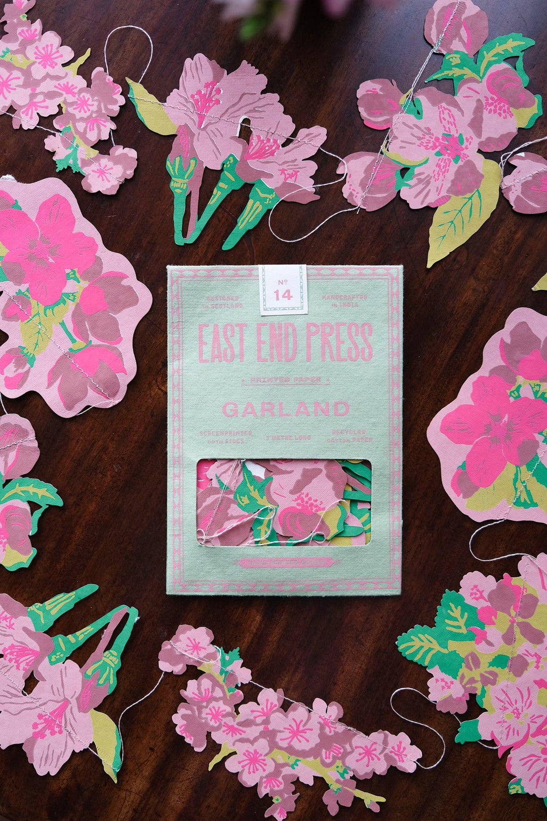 Blossom Sewn Garland - Violet Elizabeth - 