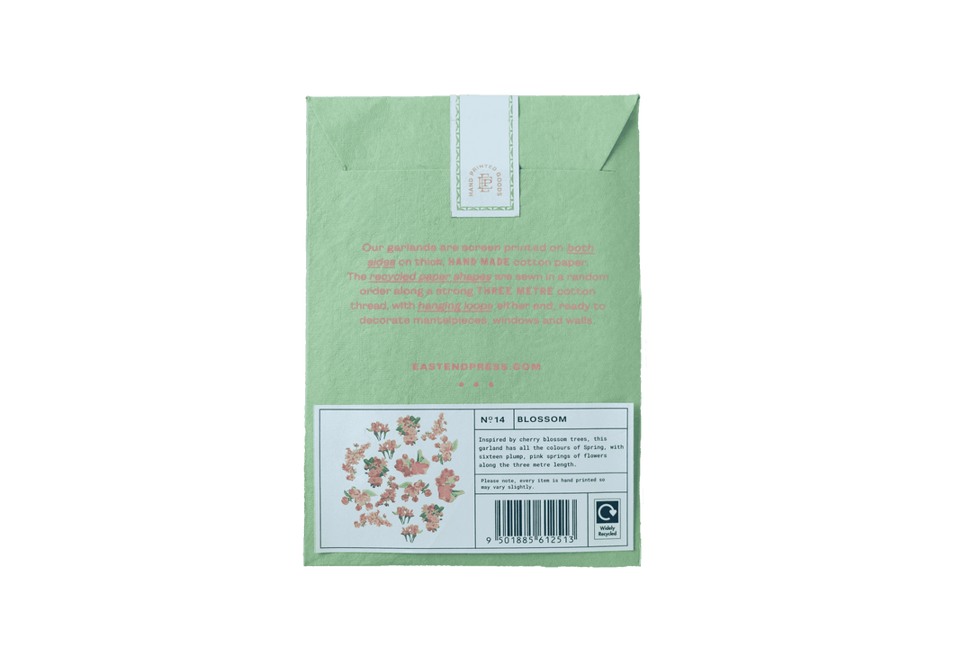 Blossom Sewn Garland - Violet Elizabeth - 