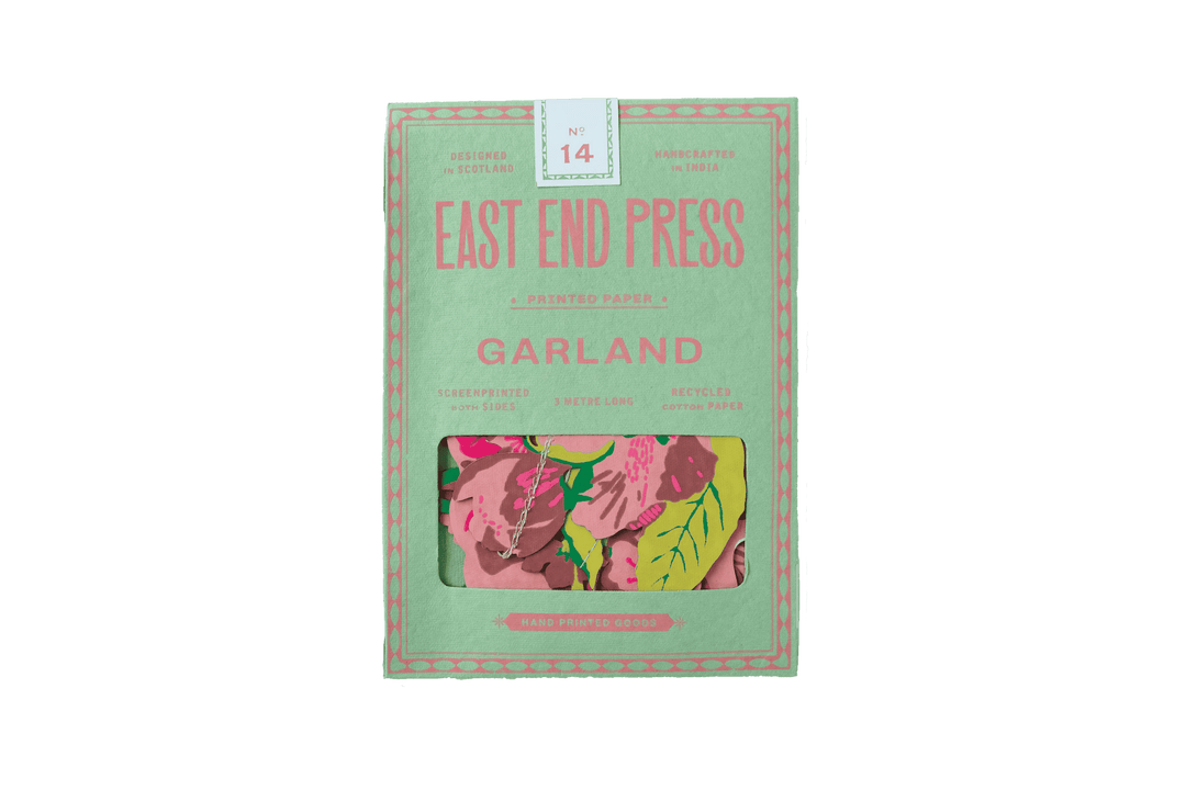 Blossom Sewn Garland - Violet Elizabeth - 