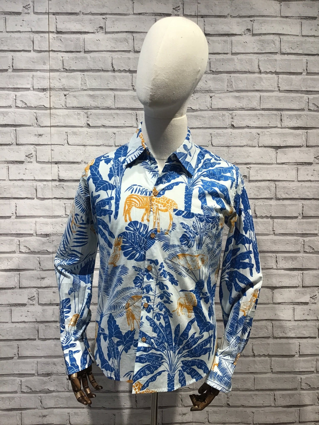 Blue Savannah Shirt - Violet Elizabeth - Clothing