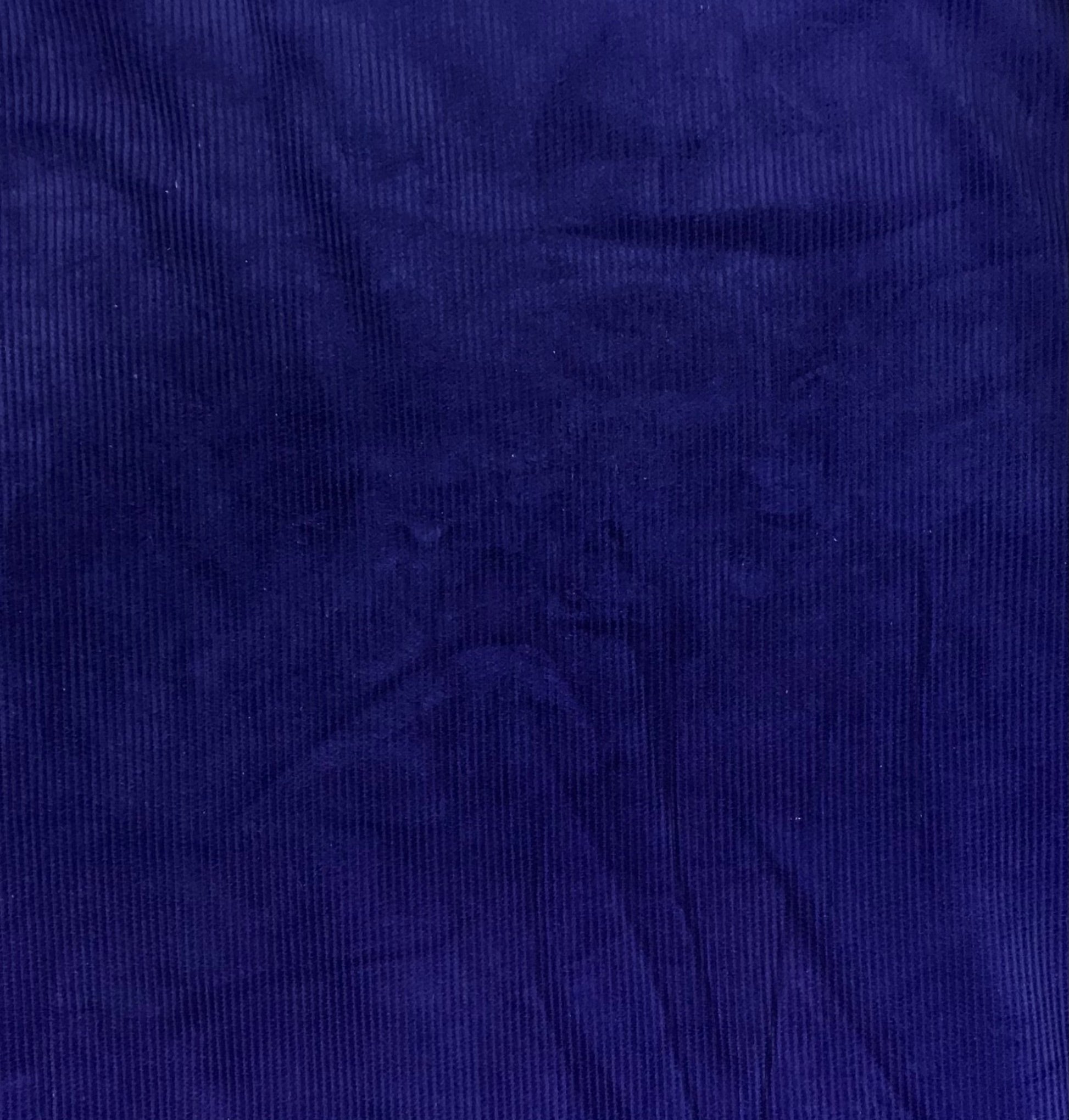 Blueberry cotton corduroy - Violet Elizabeth - Haberdashery