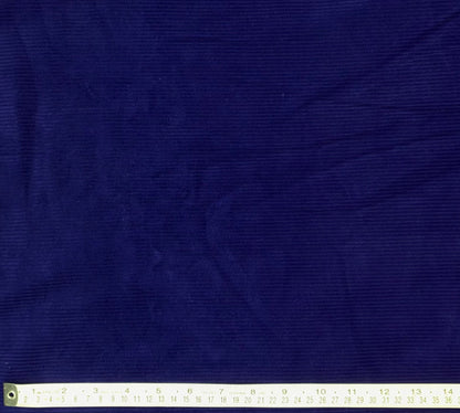 Blueberry cotton corduroy - Violet Elizabeth - Haberdashery