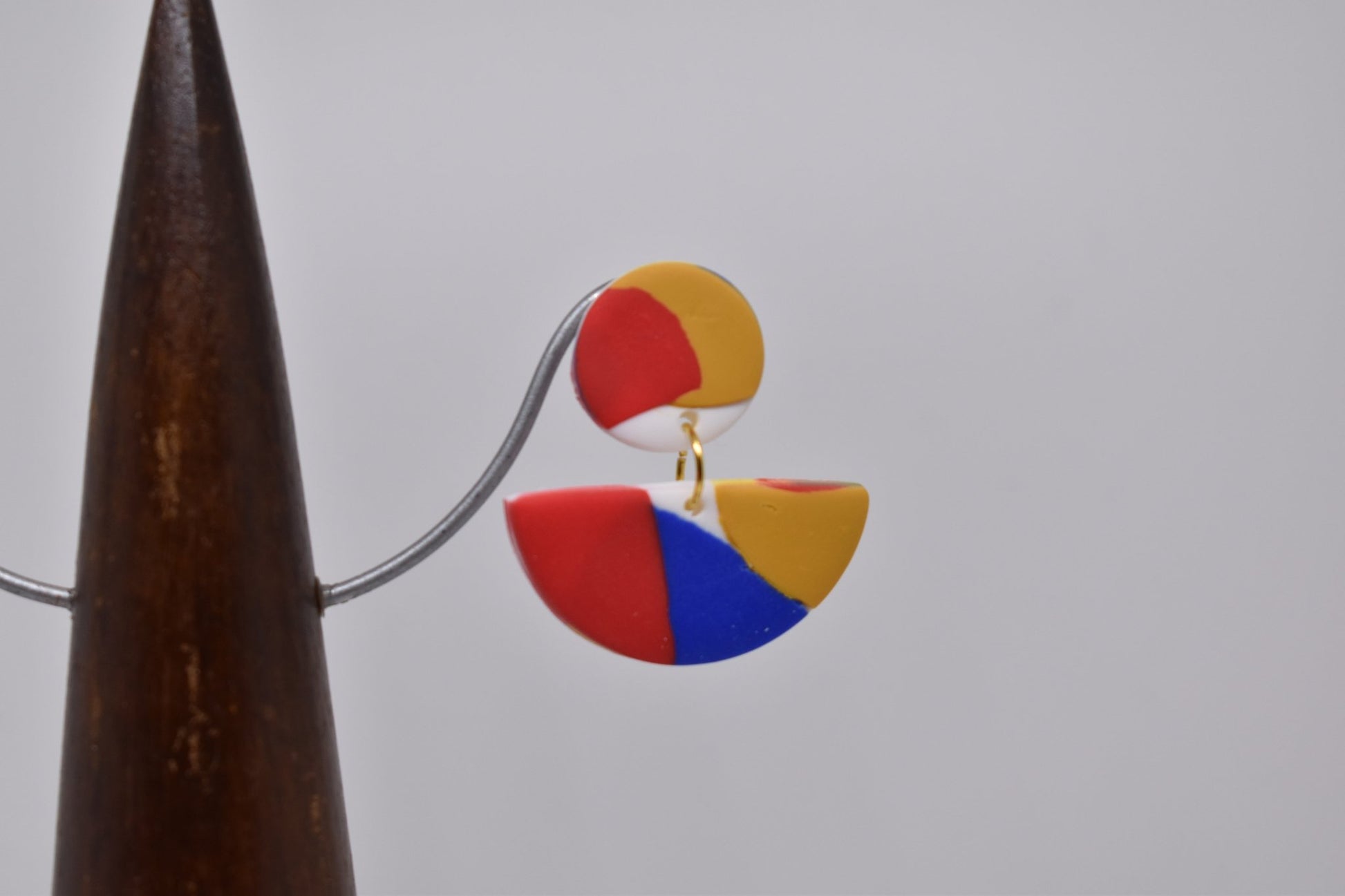 Bondi Boat Red Earrings - Violet Elizabeth - Jewellery