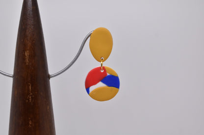Bondi Mini Yellow Earrings - Violet Elizabeth - Jewellery