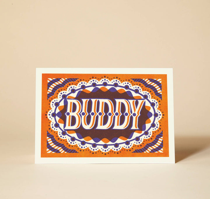 Buddy Greeting Card    - Violet Elizabeth - 