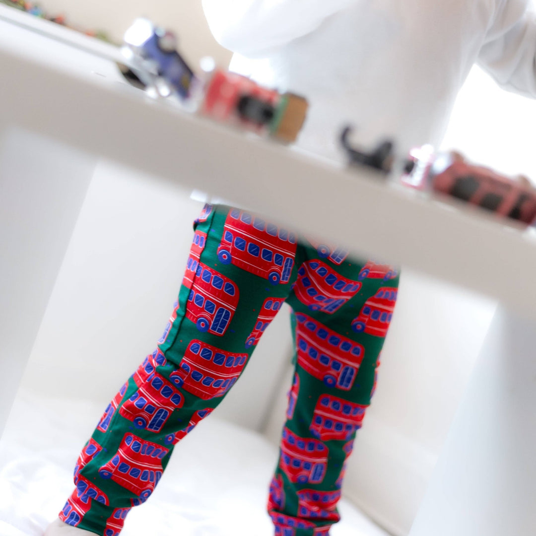 Bus print Leggings - Violet Elizabeth - Baby & Toddler Clothing