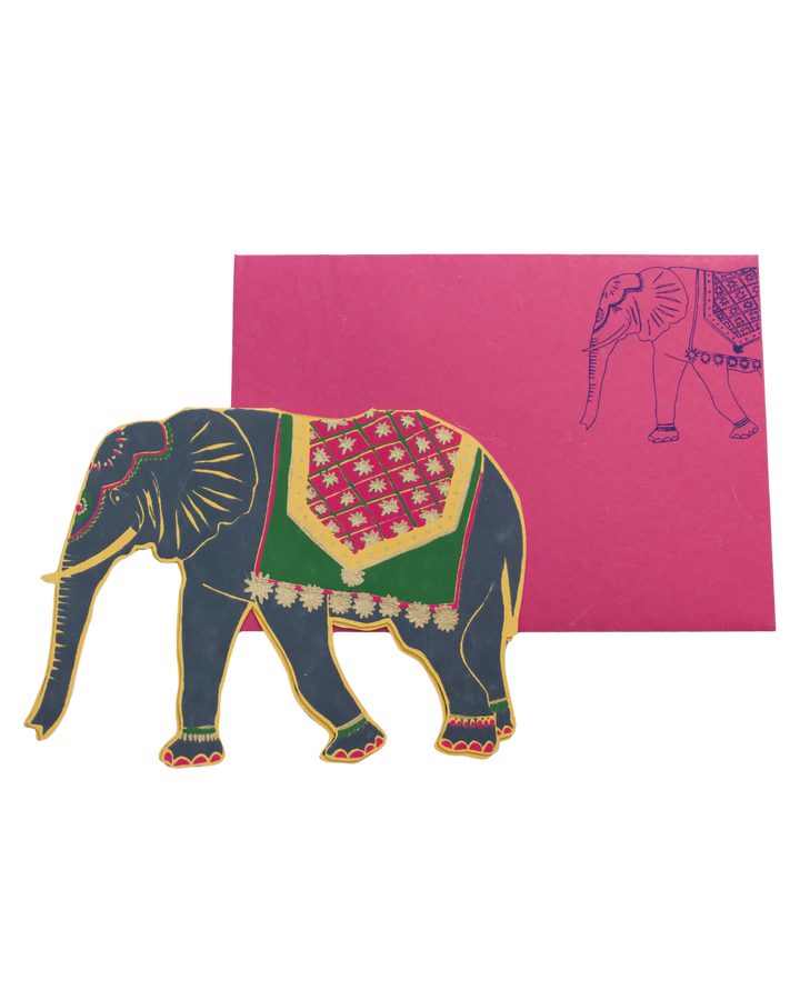 UK/EU: Elephant Greeting Card