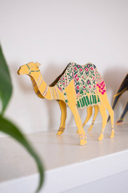 Camel Greeting Card - Violet Elizabeth - Gift Cards