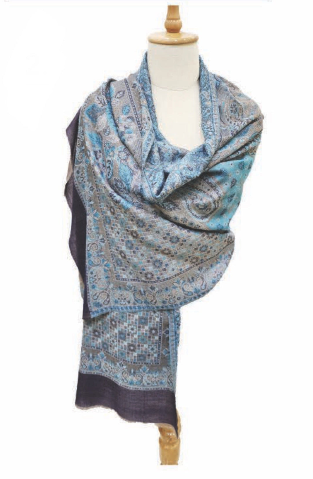 Cashmere Pashmina 2 - Violet Elizabeth - Apparel & Accessories