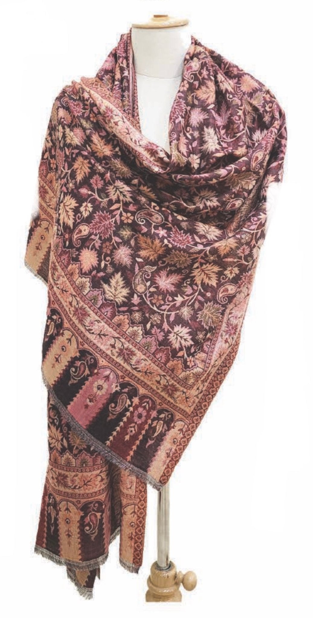 Cashmere Pashmina 7 - Violet Elizabeth - Apparel & Accessories