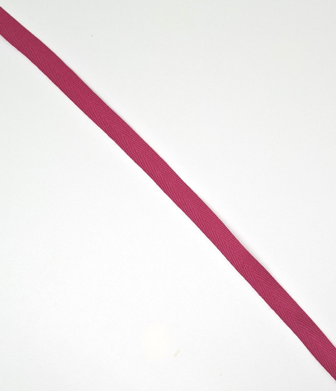 Cerise 10mm tape herringbone - Violet Elizabeth - Haberdashery