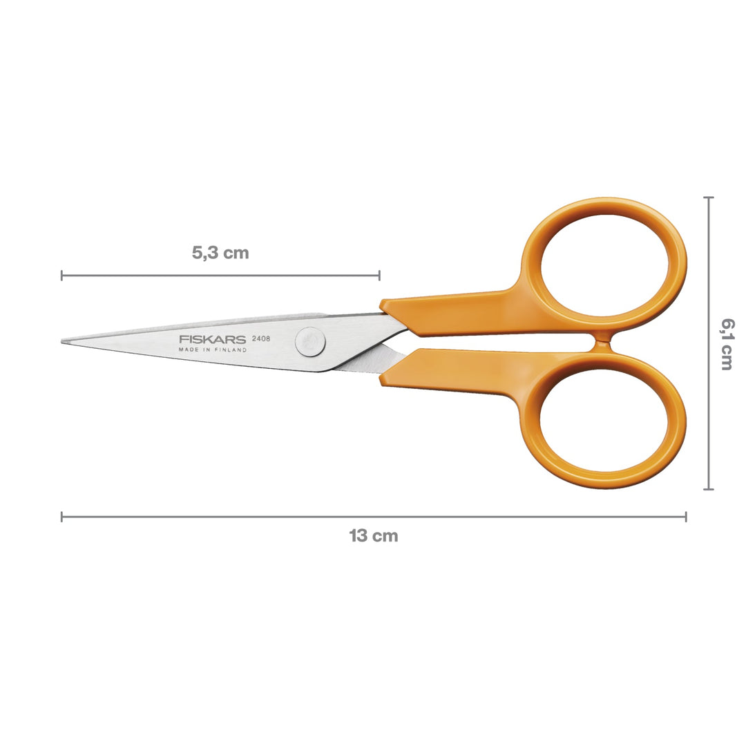 Classic Needlework Fiskars Scissors 13cm - Violet Elizabeth - Haberdashery
