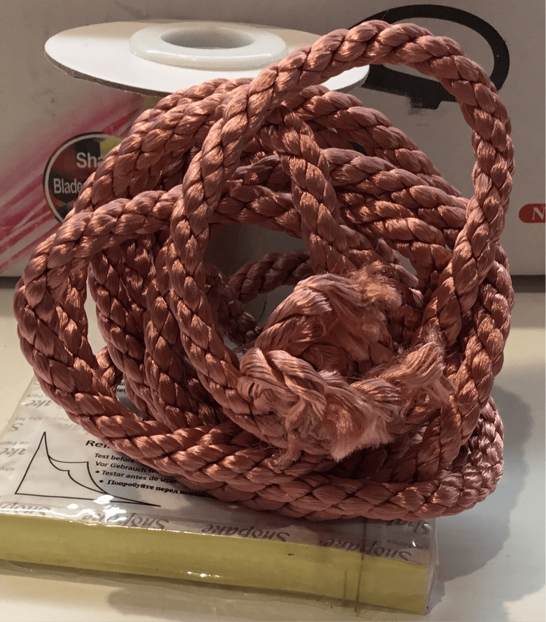 Cord pink 6mm - Violet Elizabeth - Haberdashery