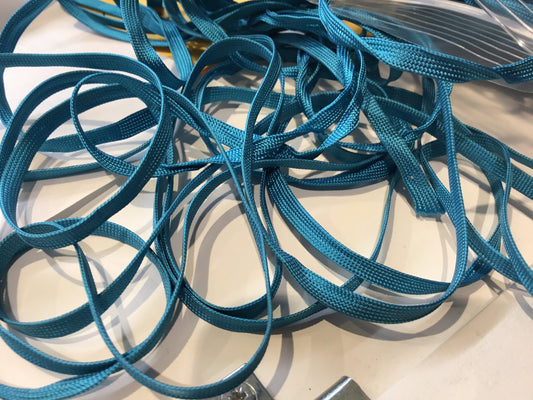 corded braid teal 4mm - Violet Elizabeth - Haberdashery