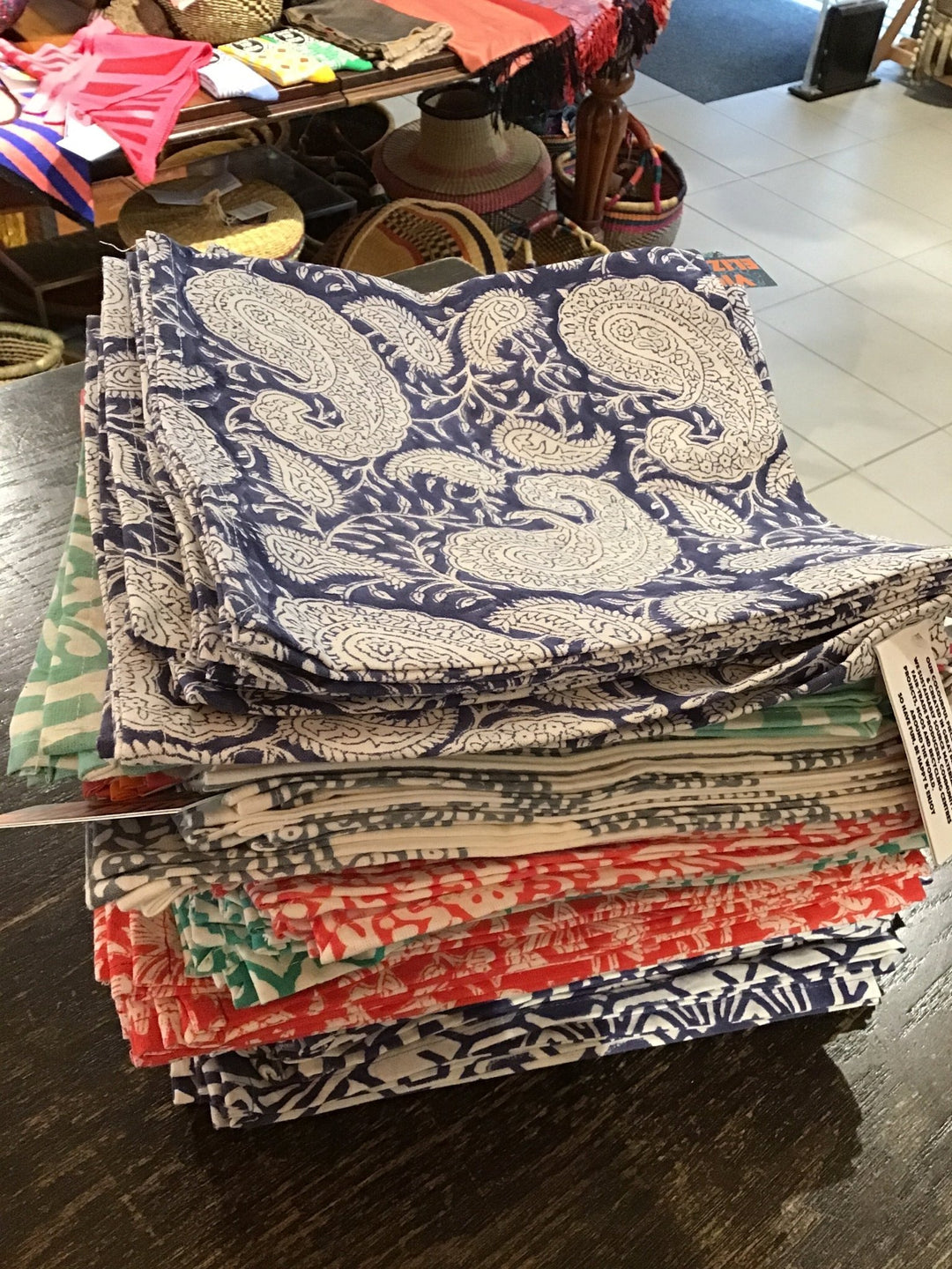 Cotton Napkins - Violet Elizabeth - Linens & Bedding