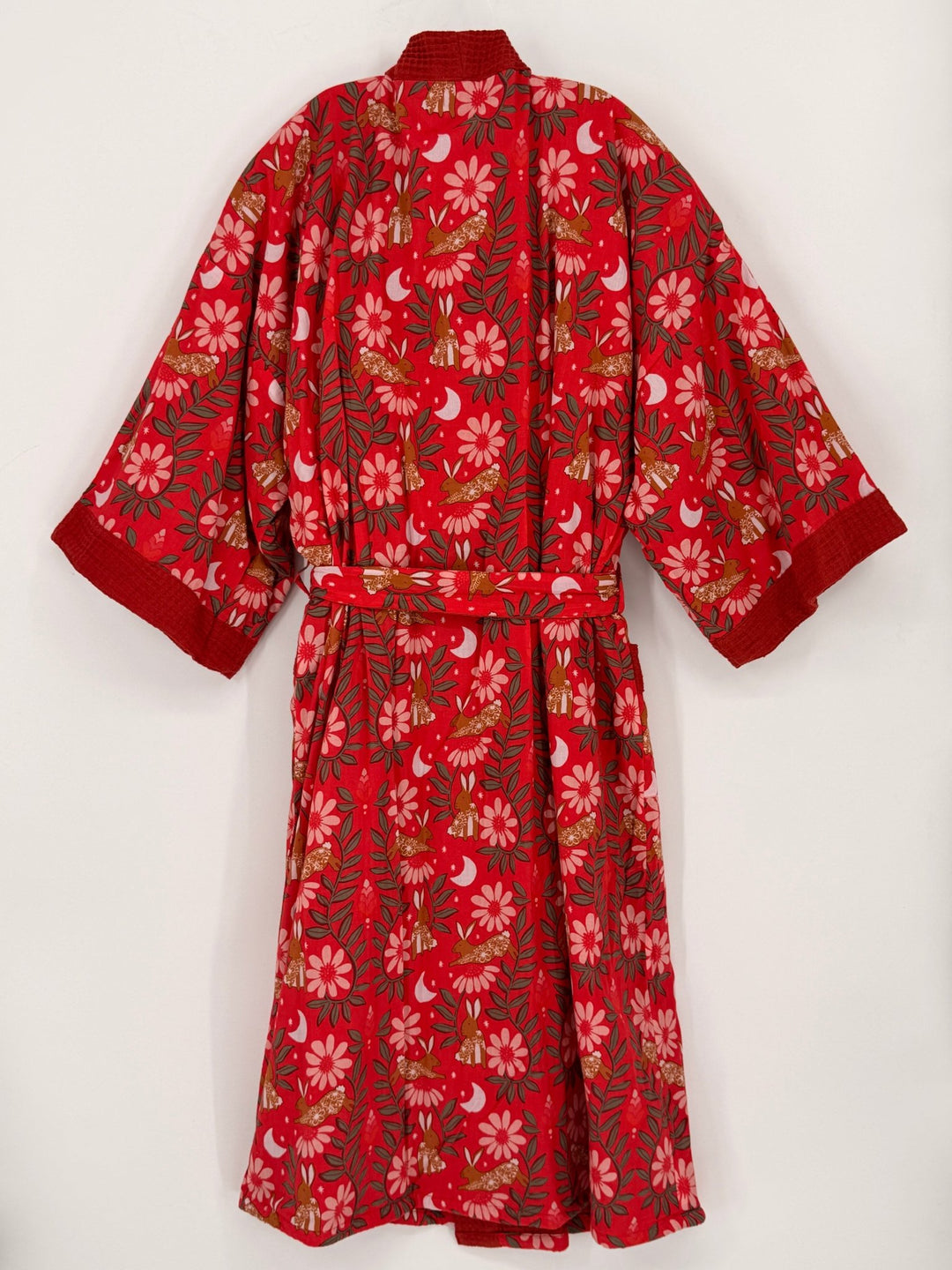 Cotton Waffle Robe - Violet Elizabeth - Clothing