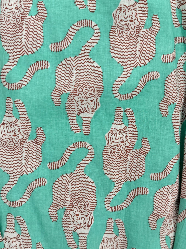 Cotton Waffle Robe - Violet Elizabeth - Clothing