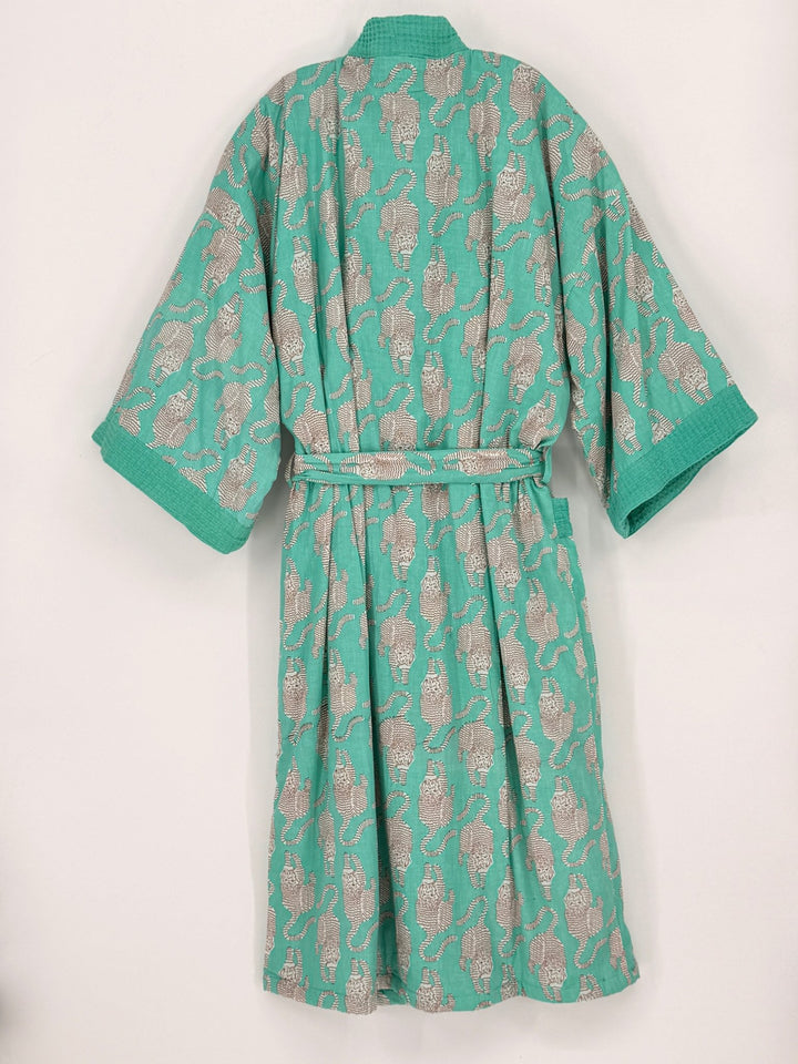 Cotton Waffle Robe - Violet Elizabeth - Clothing