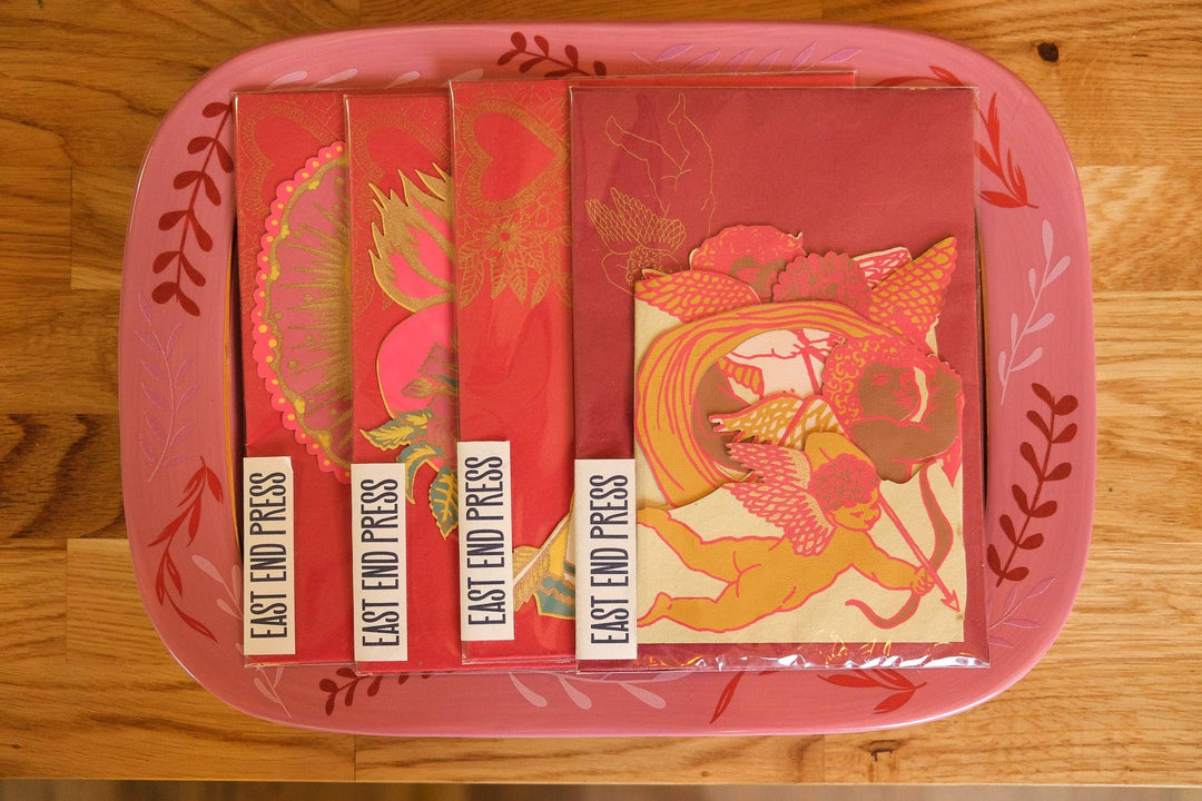 Cupid Concertina Greeting Card - Violet Elizabeth - 