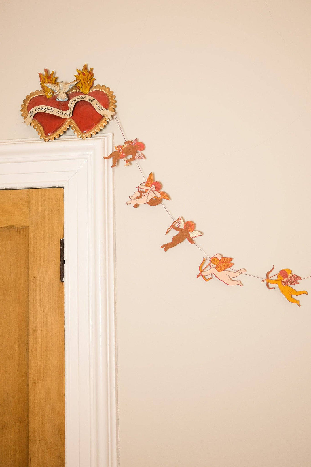 Cupid Sewn Garland - Violet Elizabeth - 