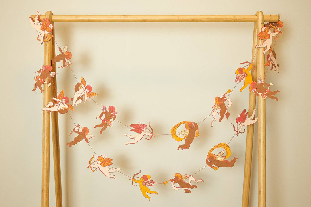 Cupid Sewn Garland - Violet Elizabeth - 