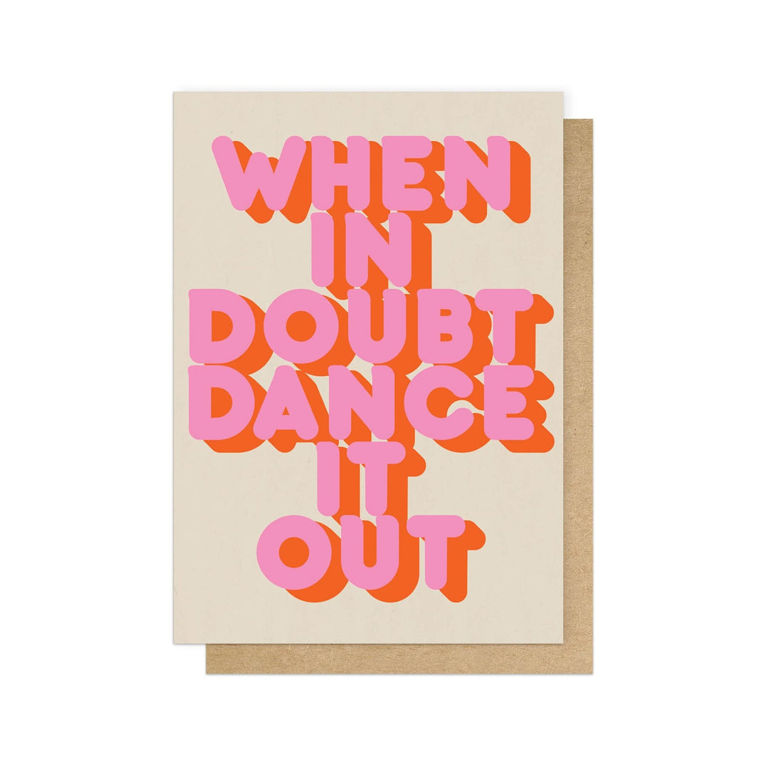 Dance it Out Greetings Card - Violet Elizabeth - 