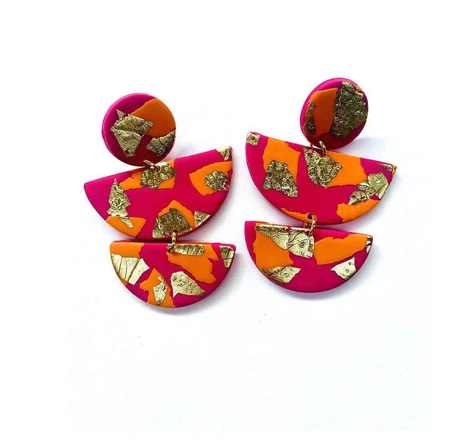 Desert Glow Stack Earring