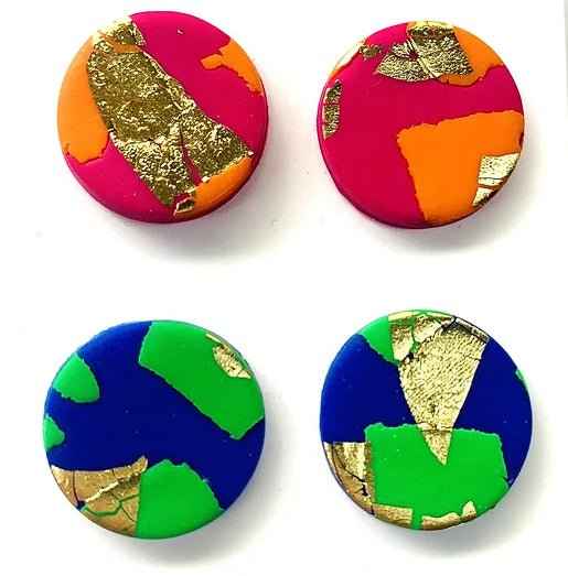 Desert Glow/Blue Lagoon Studs