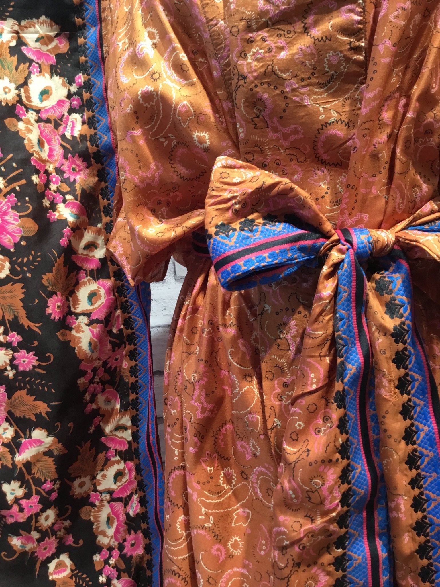 Dusky Coppertail Silk Kimono - Violet Elizabeth - Clothing
