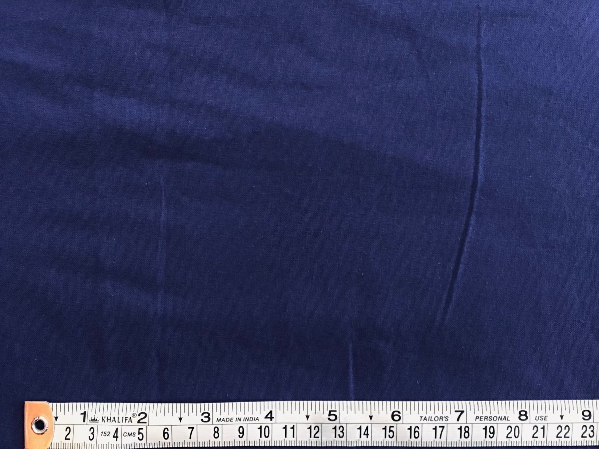Egyptian Blue coloured Fabric 100% Cotton - Violet Elizabeth - Haberdashery