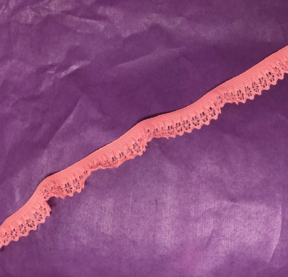Elastic peach pink for knickers 15mm - Violet Elizabeth - Haberdashery