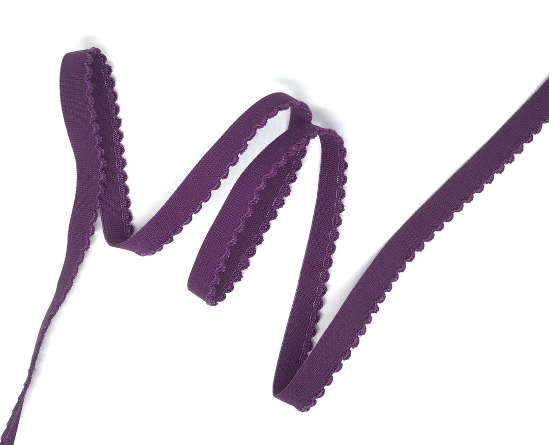 Elastic, Purple for strapping 10 Mm - Violet Elizabeth - Haberdashery