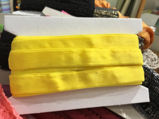 Elastic, yellow for strapping 15 Mm - Violet Elizabeth - Haberdashery