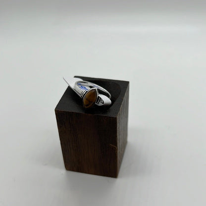 Elegant simplicity brass setting - Violet Elizabeth - Jewellery