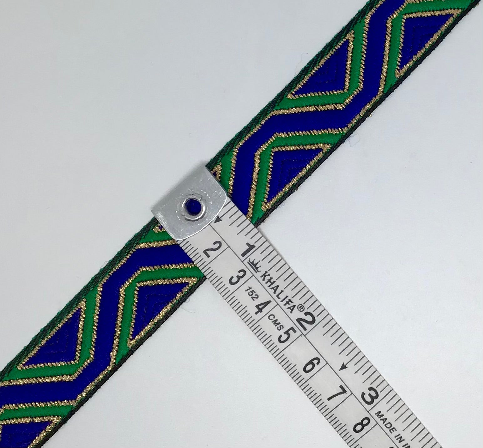 Embellished ribbon trim 20mm - Violet Elizabeth - Haberdashery