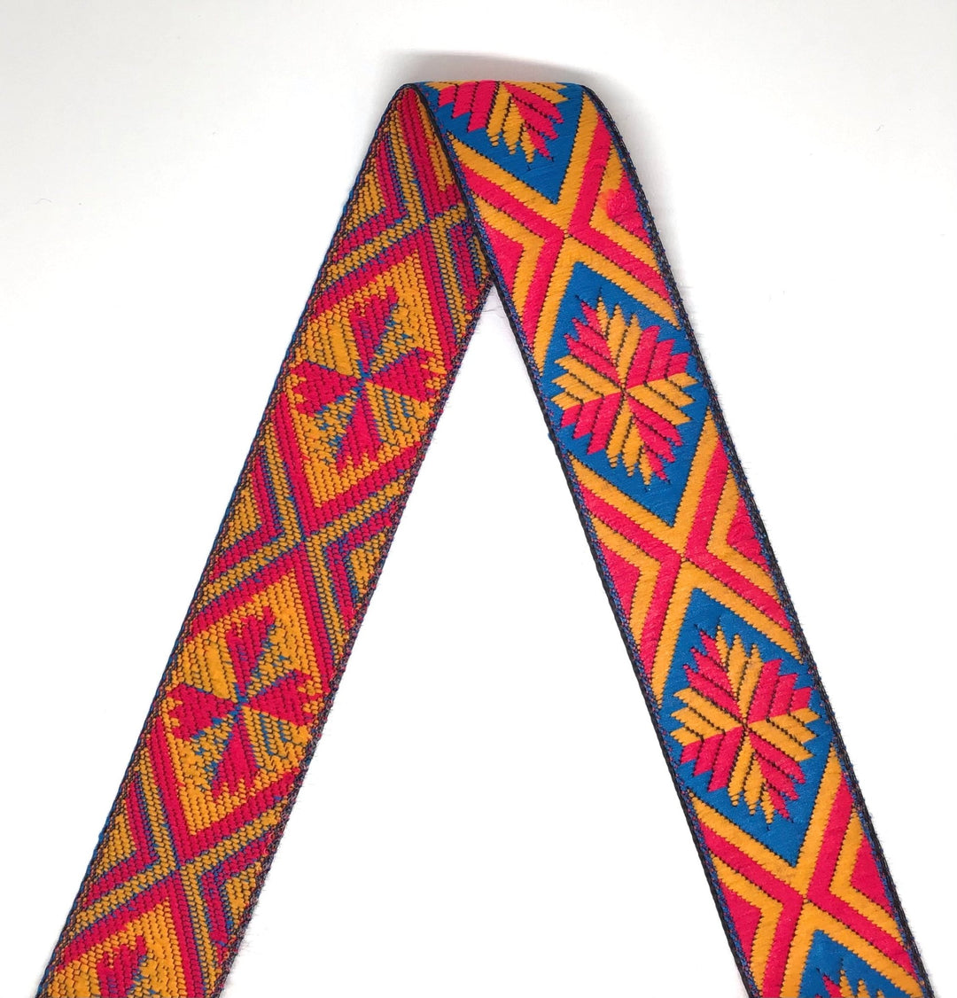 Embellished ribbon trim 30mm - Violet Elizabeth - Haberdashery